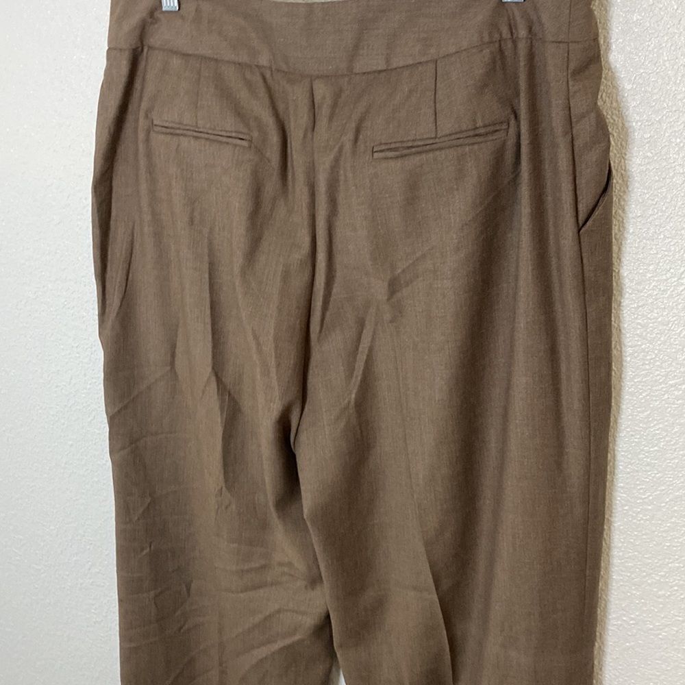 Harve Bernard- womens brown slacks- Size 16 - Picture 4 of 7